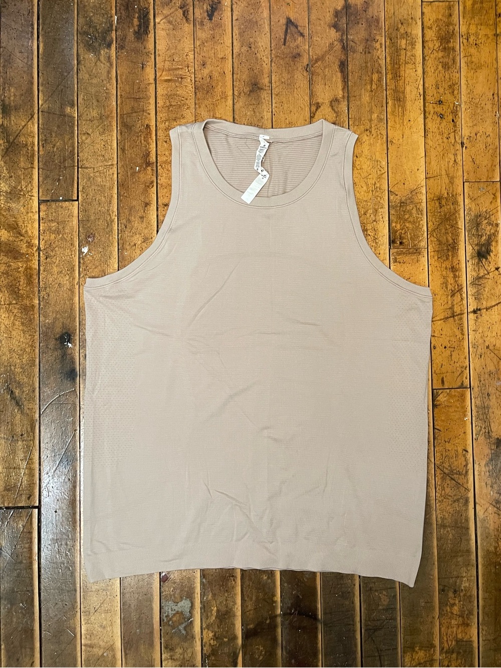Tan Lululemon tank top